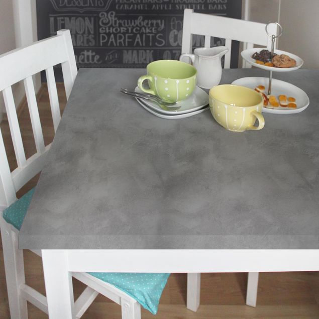 Pellicole adesive per mobili effetto pietra Cemento grigio chiaro