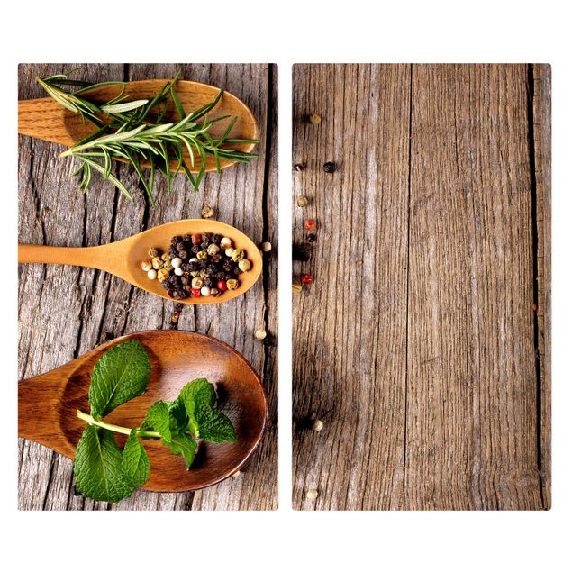 Coprifornelli in vetro - Herbs And Spices