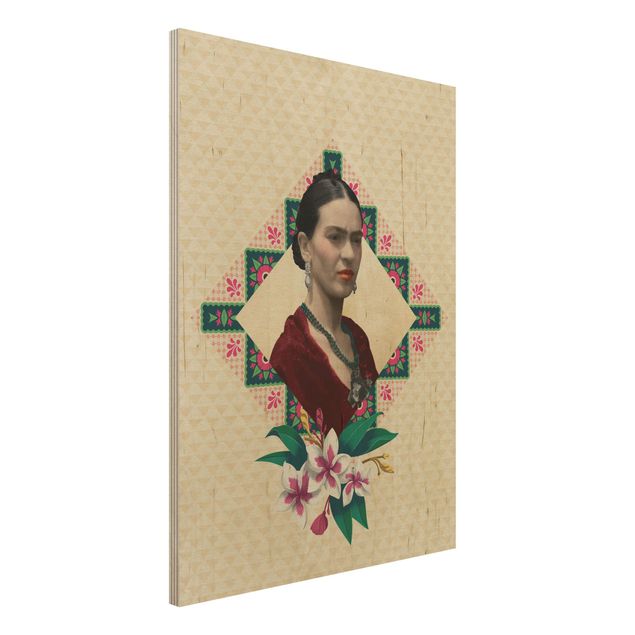 Riproduzioni Frida Kahlo - Fiori e geometria