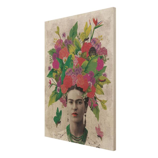Quadri Frida Kahlo Frida Kahlo - Ritratto di fiori
