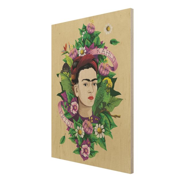 Quadri in legno con citazioni Frida Kahlo - Frida
