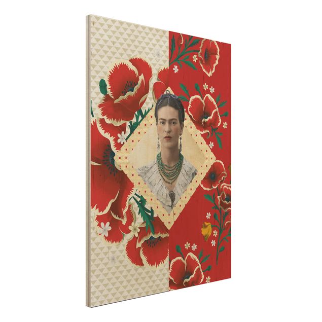 Stampe quadri famosi Frida Kahlo - Papaveri
