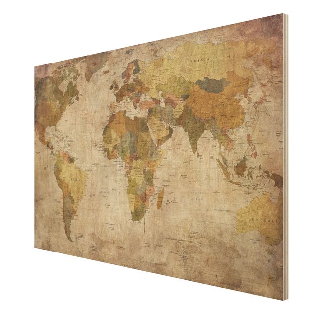 Stampe World Map