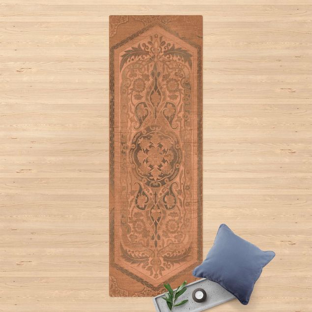 tappeto passatoia Pannelli in legno Persiano Vintage IV