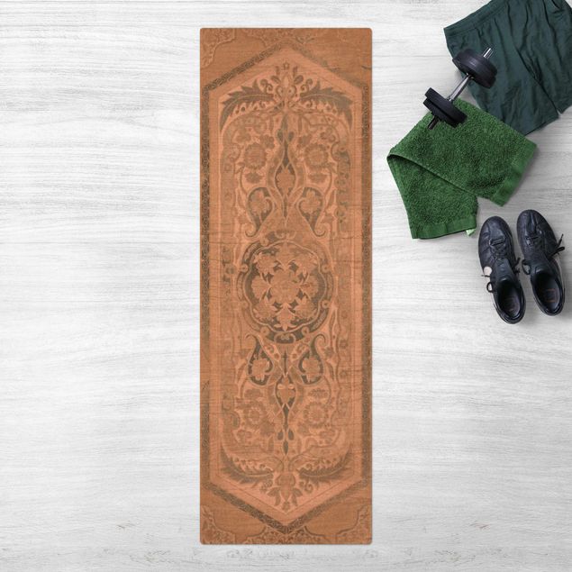 tappeto persiano Pannelli in legno Persiano Vintage IV