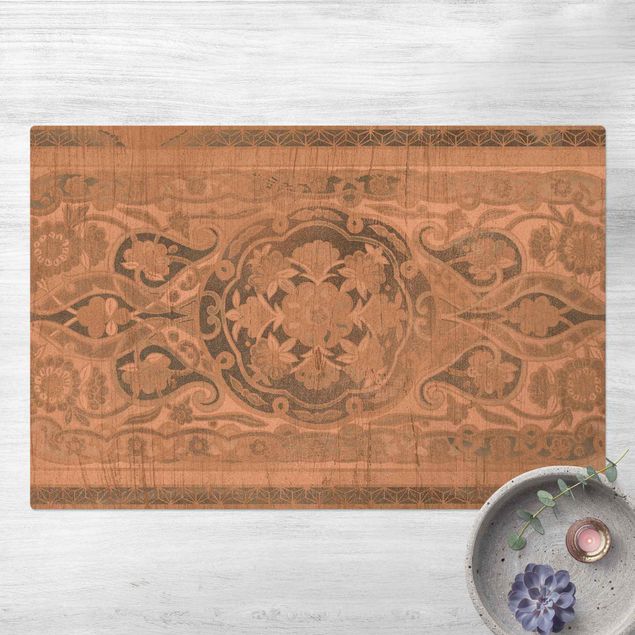 tappeto tipo persiano Pannelli in legno Persiano Vintage IV