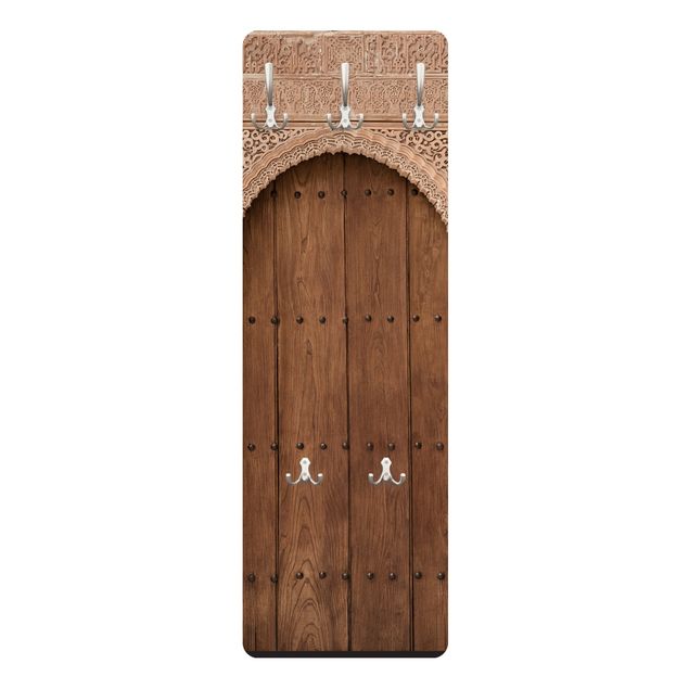 Appendiabiti - Porta in legno dal Alhambra Palace