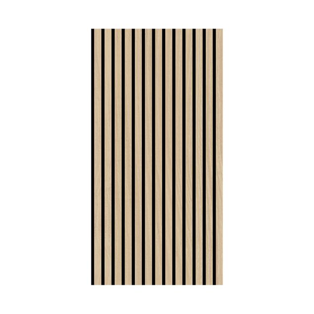 Pannello fonoassorbente - Parete in legno rovere naturale - 52x104 cm