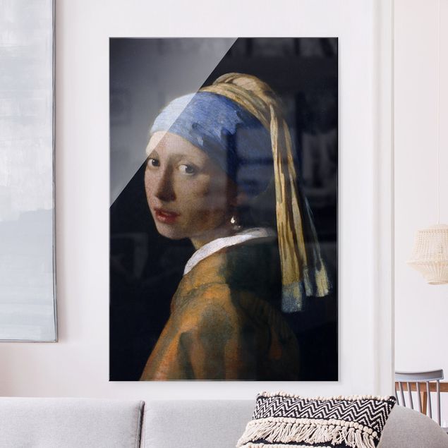 Stampe quadri famosi Jan Vermeer Van Delft - Ragazza con l'orecchino di perla