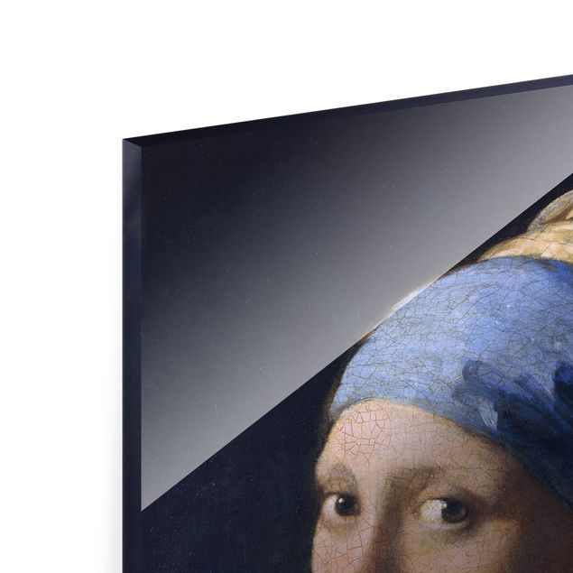 Quadro blu Jan Vermeer Van Delft - Ragazza con l'orecchino di perla
