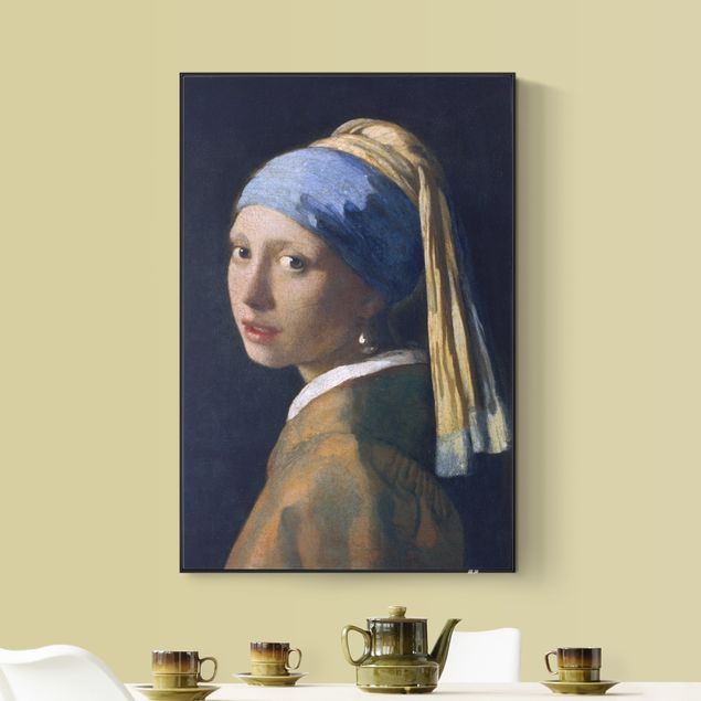 Quadri moderni   Jan Vermeer Van Delft - La ragazza con l'orecchino di perla