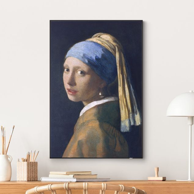 Riproduzioni Jan Vermeer Van Delft - La ragazza con l'orecchino di perla