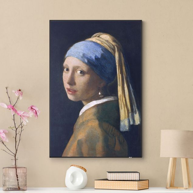Quadri moderni   Jan Vermeer Van Delft - La ragazza con l'orecchino di perla