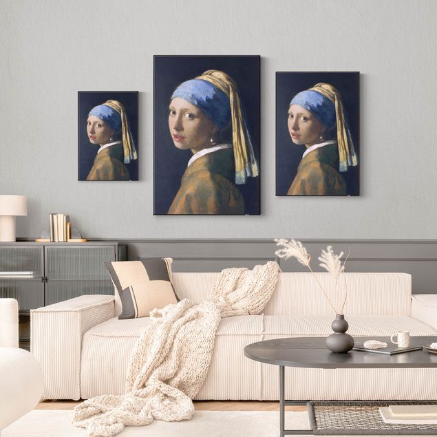 Quadri ritratto Jan Vermeer Van Delft - La ragazza con l'orecchino di perla