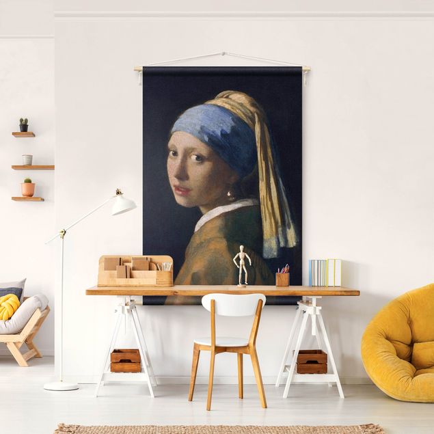 Stile di pittura Jan Vermeer Van Delft - La ragazza con l'orecchino di perla
