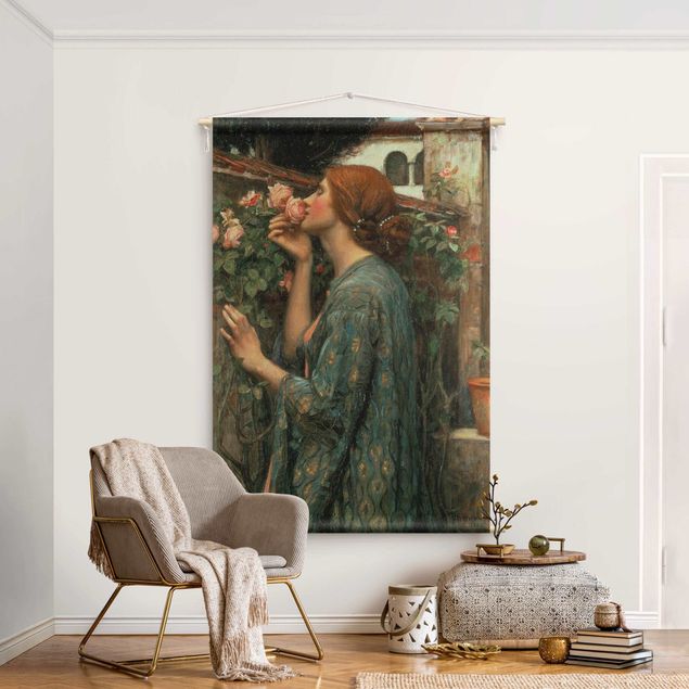 Stile artistico John William Waterhouse - L'anima della rosa