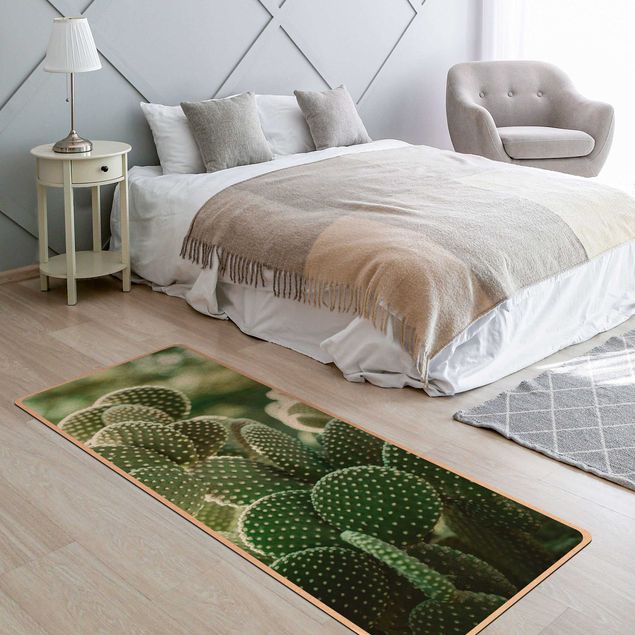 tappeto verde per esterno Cactus