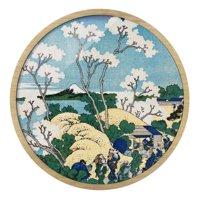 Stile di pittura Katsushika Hokusai - Il Fuji di Gotenyama