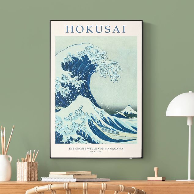 Quadro moderno Katsushika Hokusai - La grande onda di Kanagawa - Edizione museo