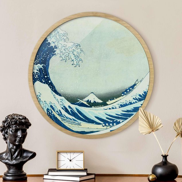 Stampe quadri famosi Katsushika Hokusai - La grande onda di Kanagawa