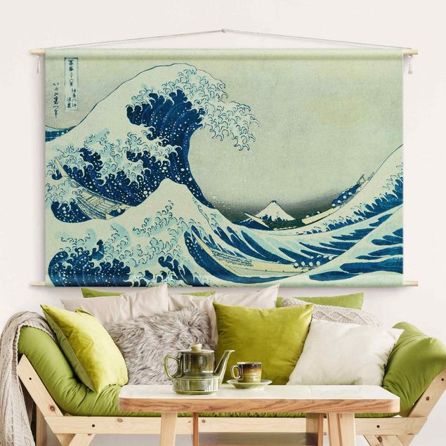 Stampe quadri famosi Katsushika Hokusai - La grande onda di Kanagawa