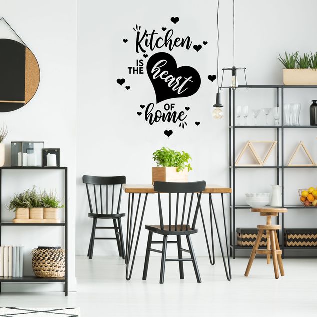 Adesivi murali casa Kitchen Is The Heart Of Home