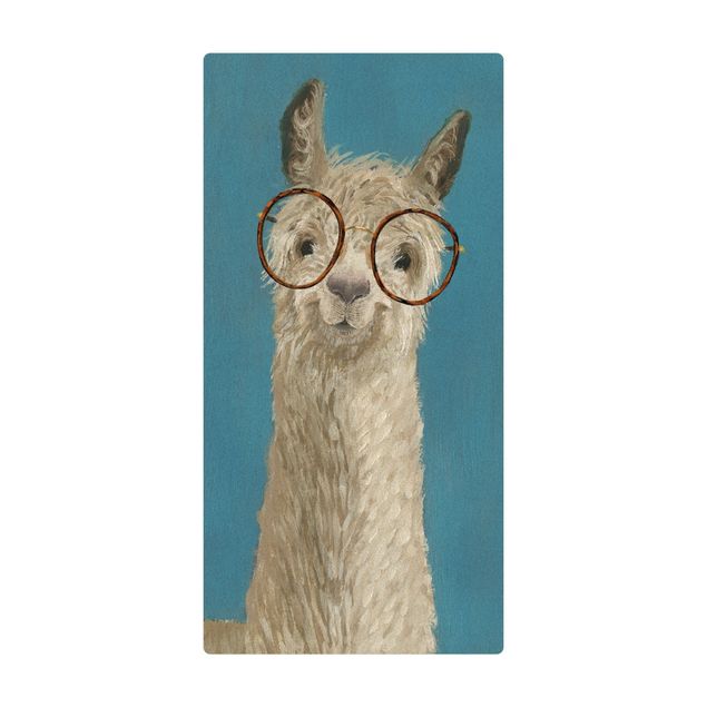 Tappetino di sughero - Lama con occhiali I - Formato verticale 1:2