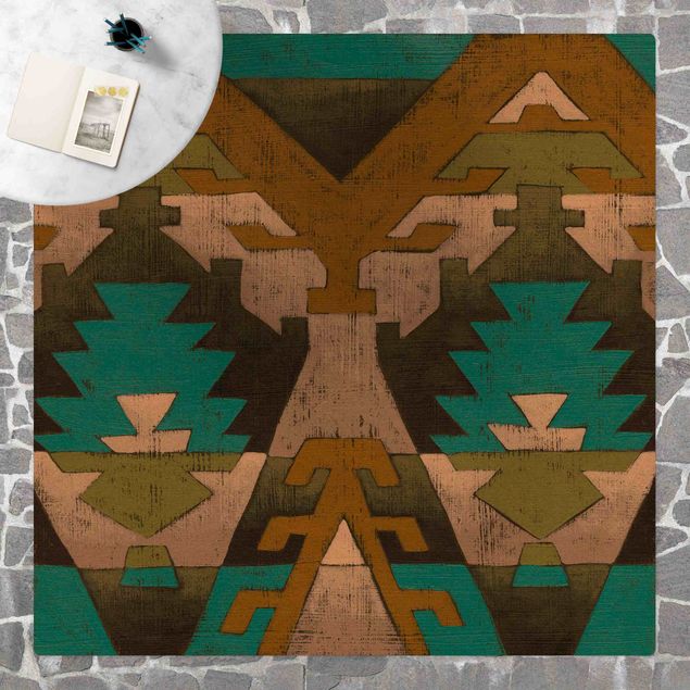 tappeto design moderno Motivo etnico latino-americano