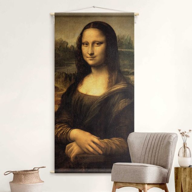 arazzo da parete moderno Leonardo da Vinci - Monna Lisa