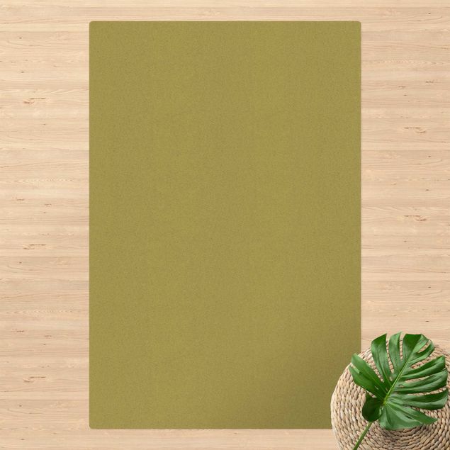 tappeto moderno Verde lime Bambù