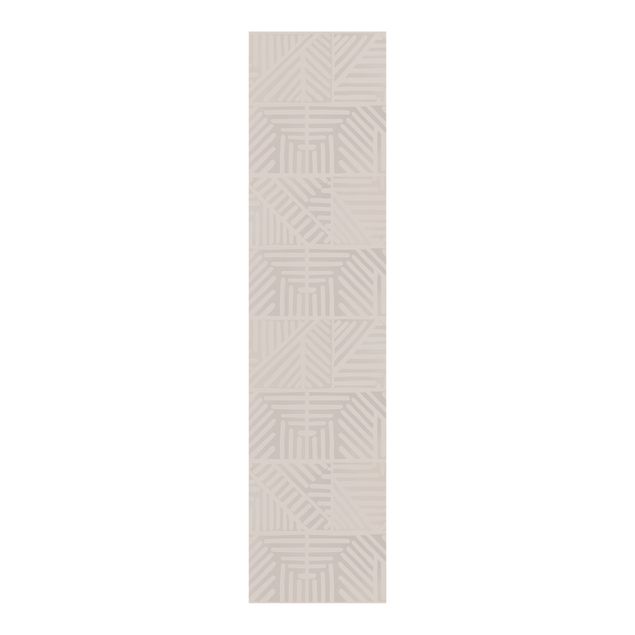 Tessili online Timbro a forma di linea in grigio