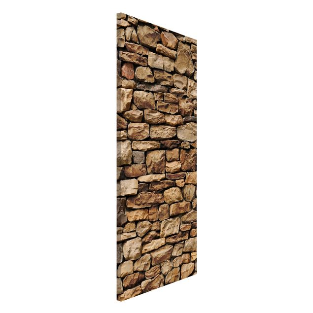 Quadri tridimensionali Muro di pietra americano