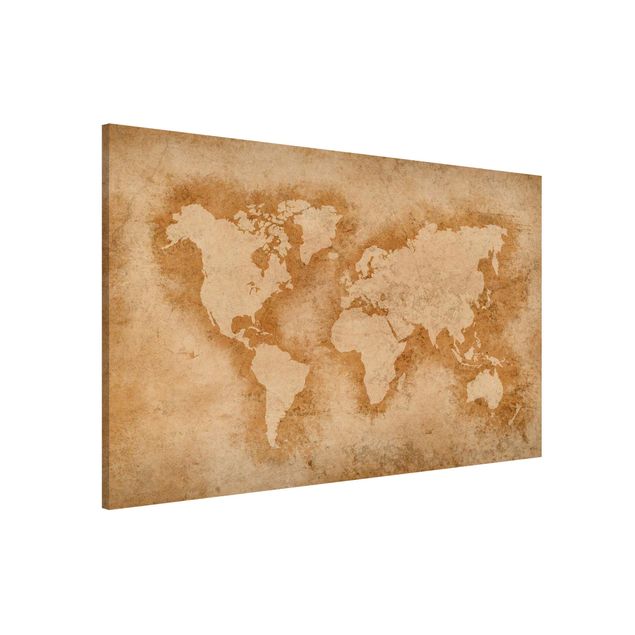 Quadri moderni per arredamento Mappa del mondo antico