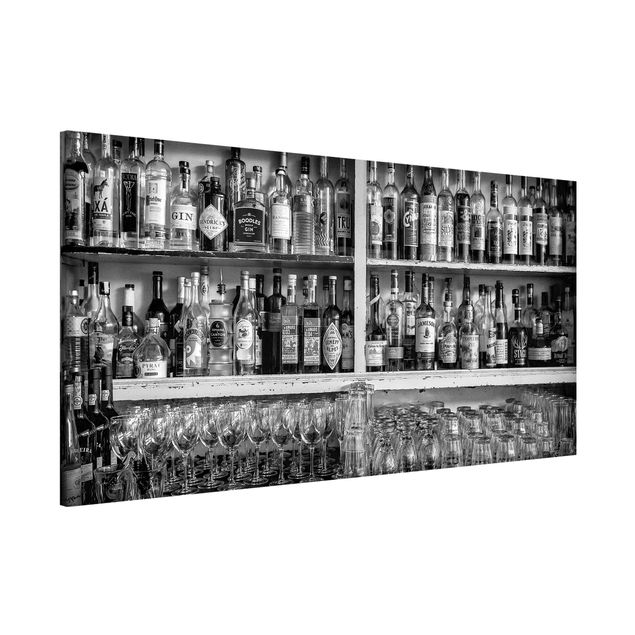 Quadro moderno Bar in bianco e nero