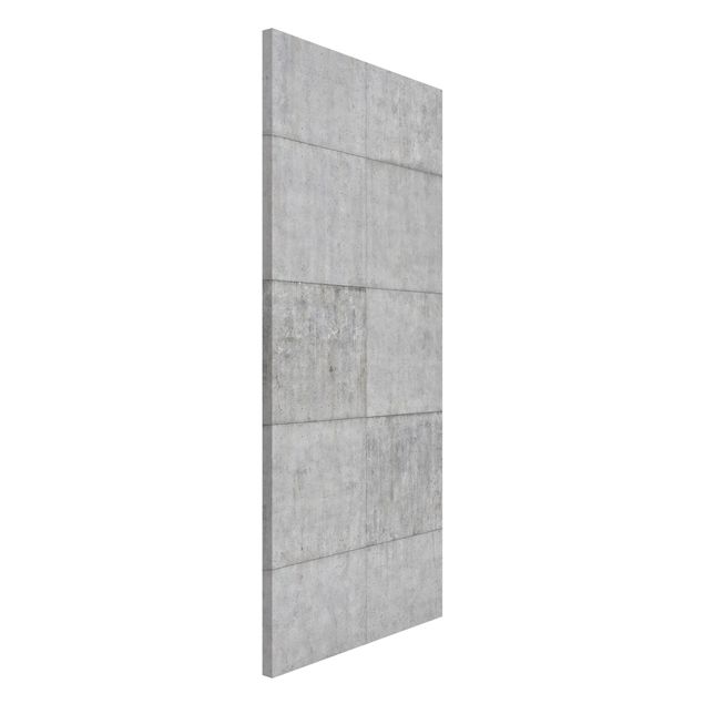Quadri 3d Mattoni di cemento grigio