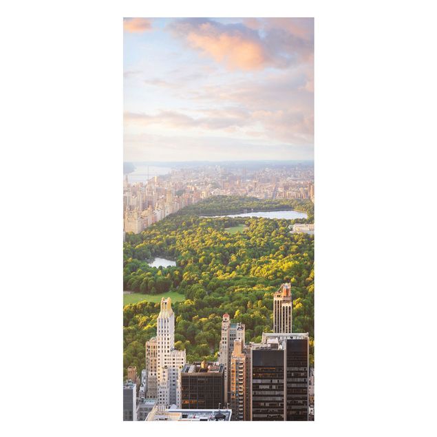 Lavagne magnetiche con architettura e skylines Affacciata su Central Park