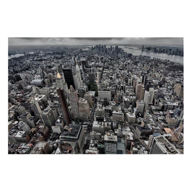 Lavagne magnetiche con architettura e skylines Vista su Manhattan