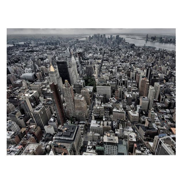 Lavagne magnetiche con architettura e skylines Vista su Manhattan