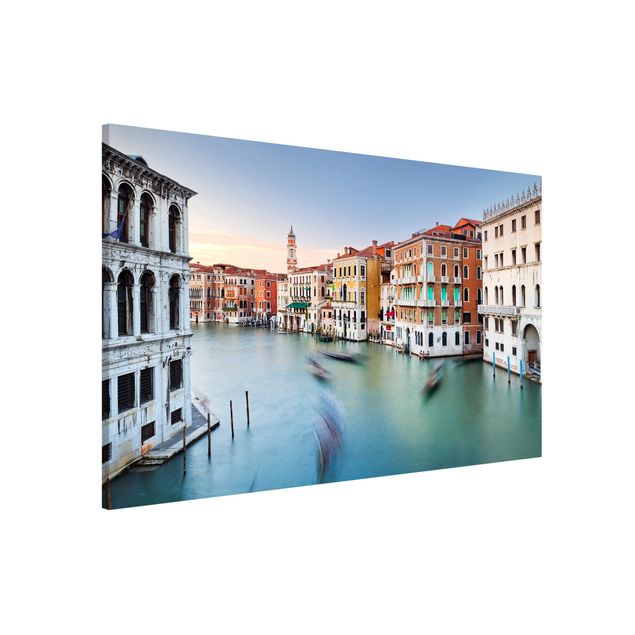 Lavagne magnetiche con architettura e skylines Vista sul Canal Grande dal Ponte di Rialto Venezia