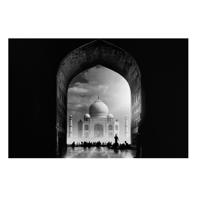 Quadro moderno La porta del Taj Mahal
