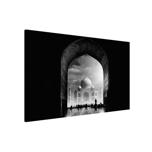 Lavagne magnetiche con architettura e skylines La porta del Taj Mahal