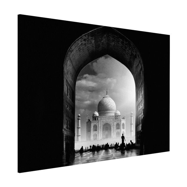 Lavagne magnetiche con architettura e skylines La porta del Taj Mahal