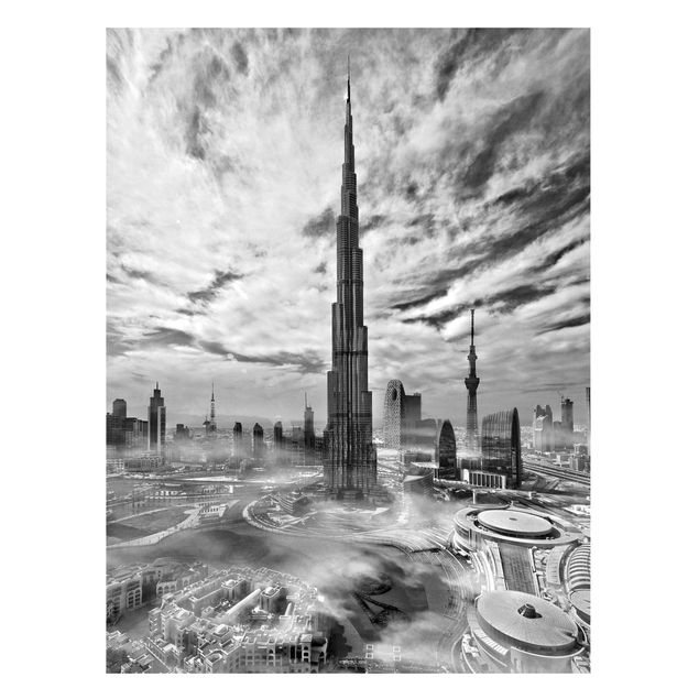 Lavagne magnetiche con architettura e skylines Super Skyline di Dubai