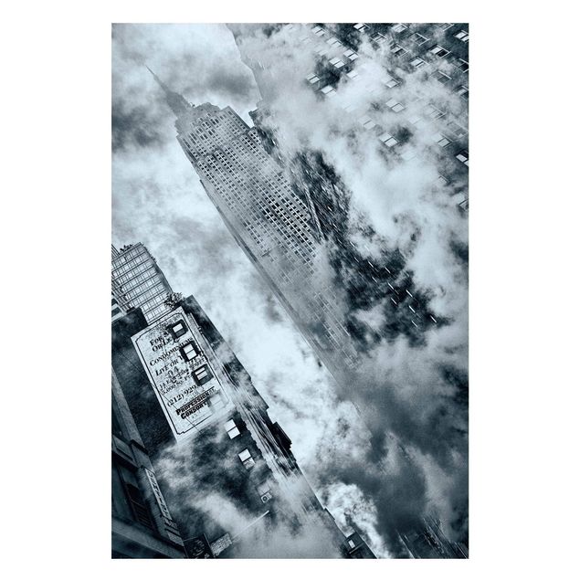 Lavagne magnetiche con architettura e skylines Facciata dell'Empire State Building