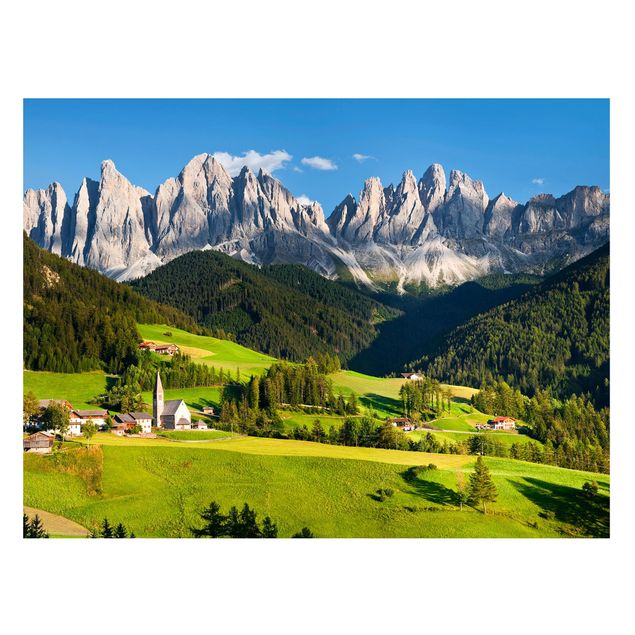 Quadri con alberi Odle in Alto Adige