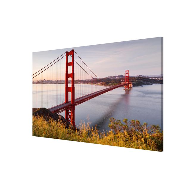 Quadri città Ponte del Golden Gate a San Francisco
