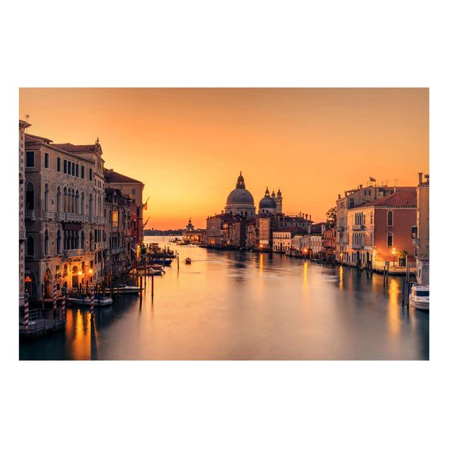 Lavagne magnetiche con architettura e skylines Venezia d'oro