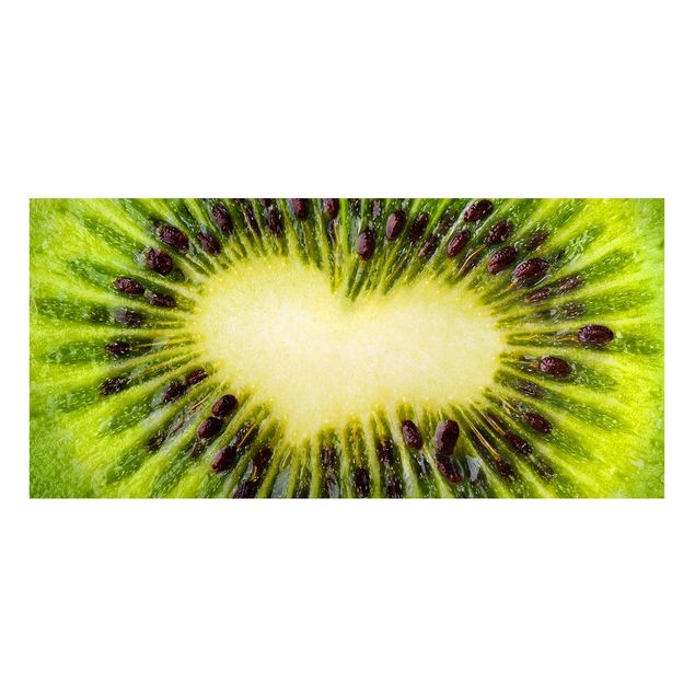 Quadri verdi Cuore di kiwi