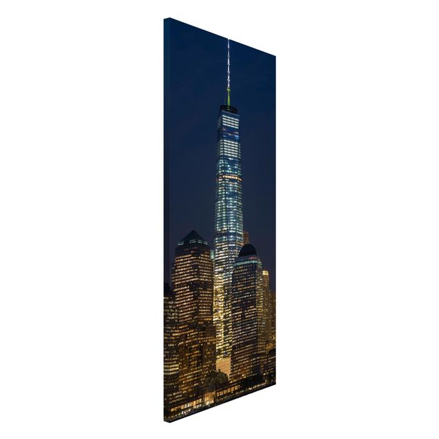 Lavagne magnetiche con architettura e skylines One World Trade Center