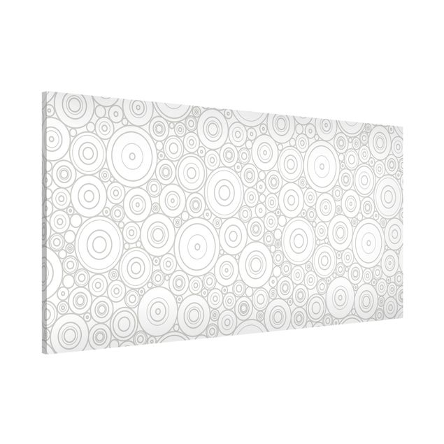 Lavagne magnetiche con disegni Secession White Light Gray